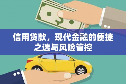 江东信用贷款，现代金融的便捷之选与风险管控