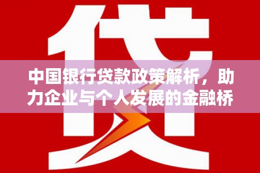 大邑中国银行贷款政策解析，助力企业与个人发展的金融桥梁