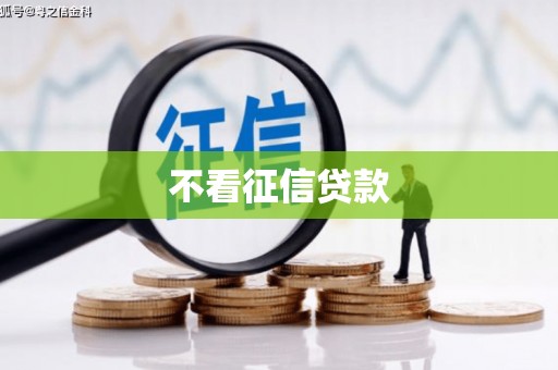 广汉不看征信贷款