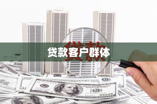 金溪贷款客户群体