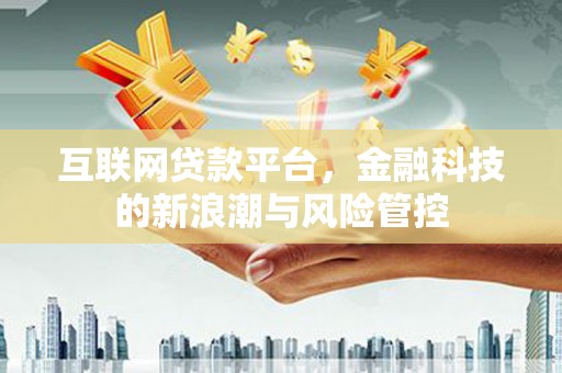 定安互联网贷款平台，金融科技的新浪潮与风险管控