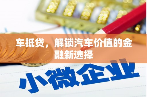 临海车抵贷，解锁汽车价值的金融新选择
