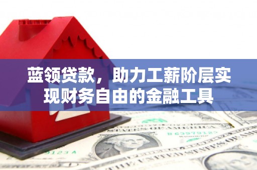双城蓝领贷款，助力工薪阶层实现财务自由的金融工具