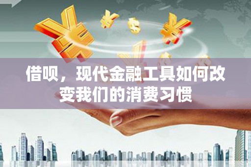 赤壁借呗，现代金融工具如何改变我们的消费习惯